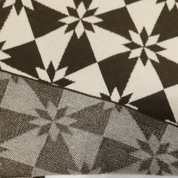 RHODE Black & White Geometric Midi Skirt - Picture 12 of 13